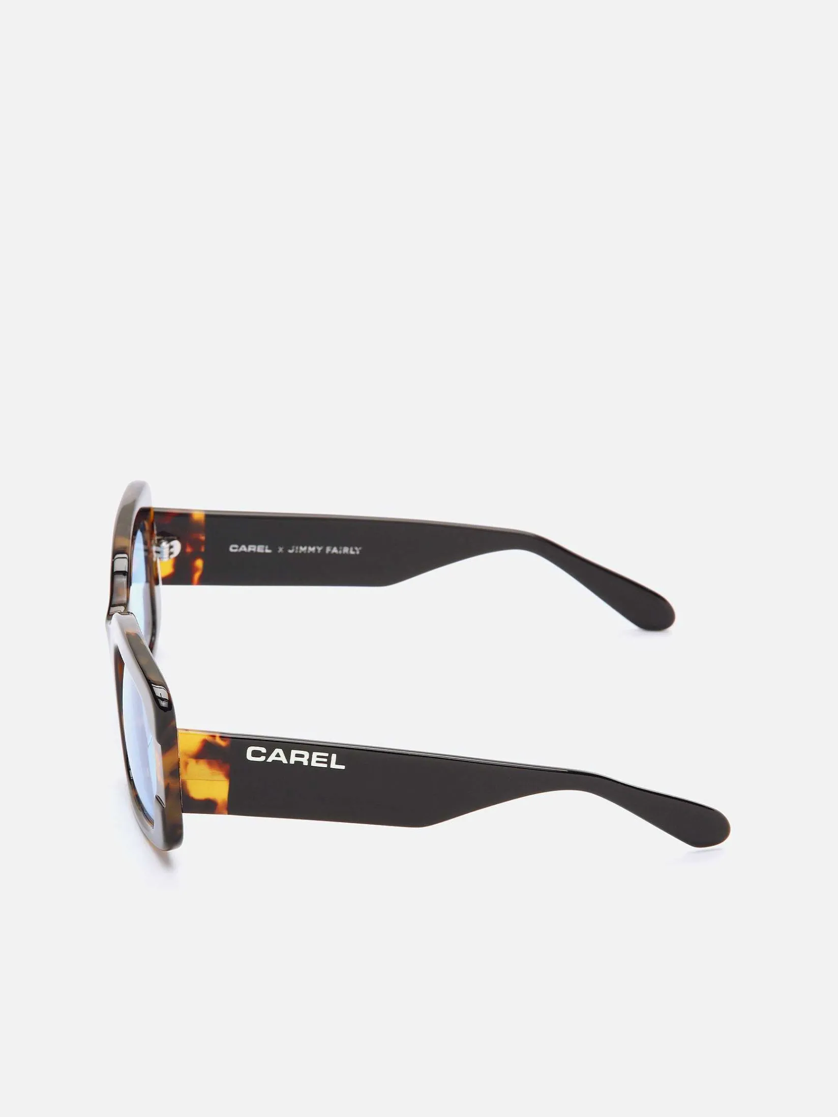 Black Acetate Sunglasses-Carel New