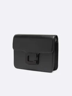 Black Leather Bag-Carel Cheap
