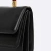 Black Leather Handbag-Carel Best Sale