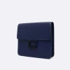 Blue Leather Bag-Carel Store