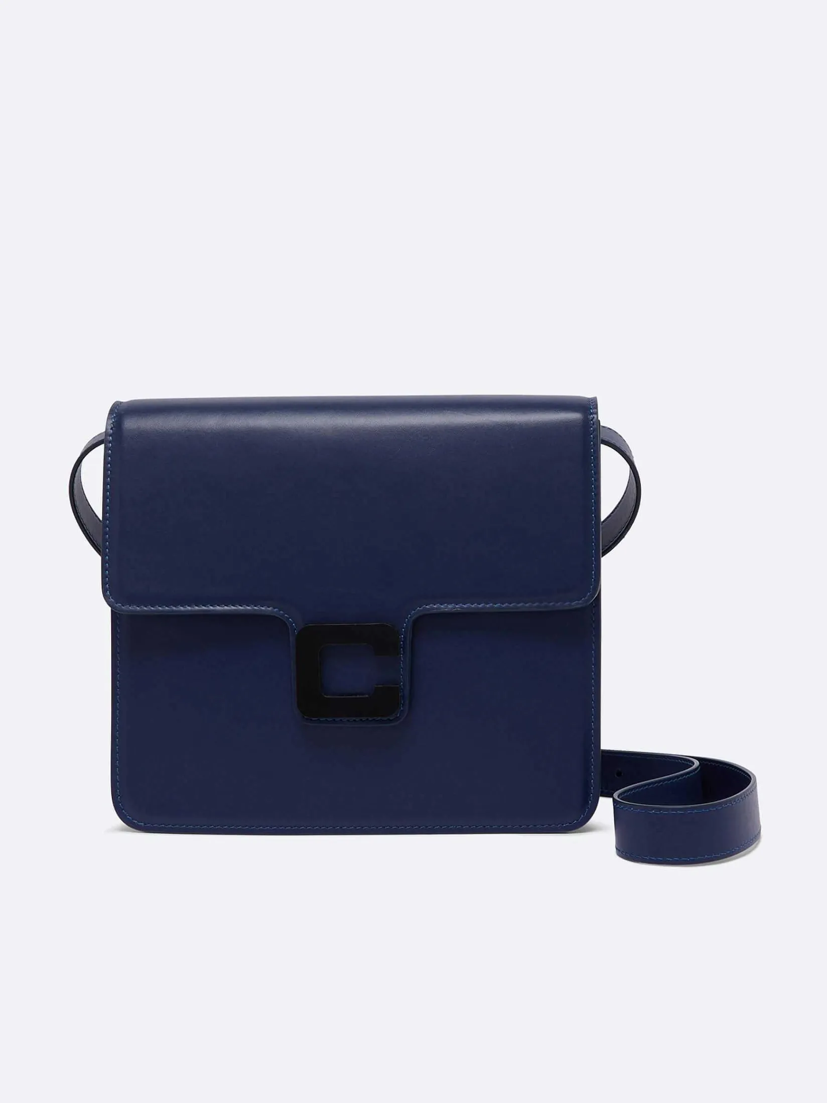 Blue Leather Bag-Carel Store