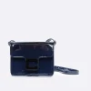 Blue Patent Leather Bag-Carel Flash Sale