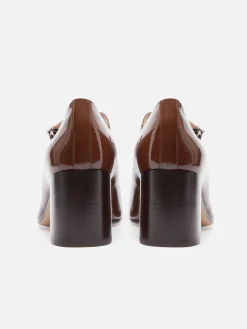 Caramel Patent Leather Mary Janes-Carel Online