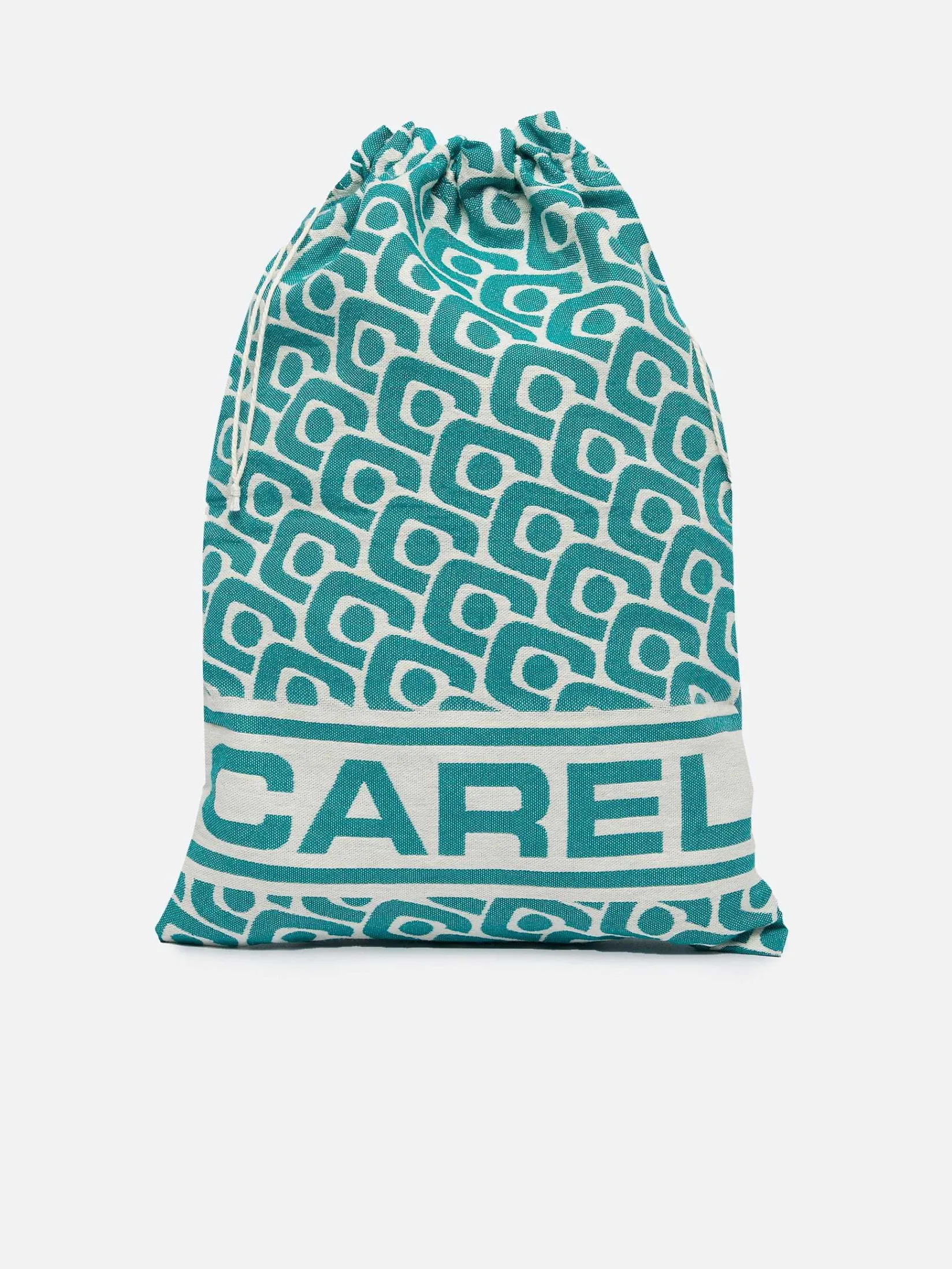 Emerald Jacquard Weave Travel Shoe Bag-Carel Hot