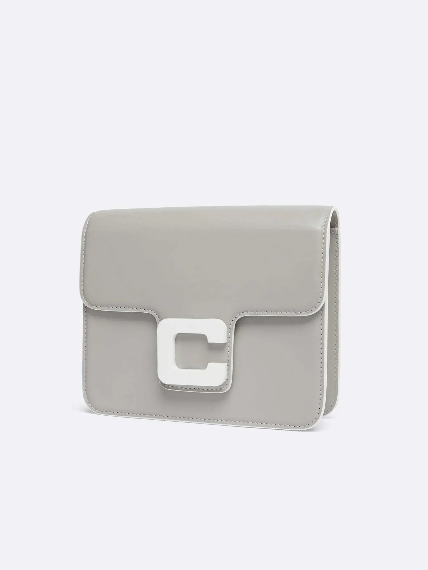 Grey Leather Bag-Carel Sale