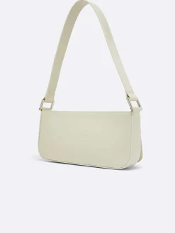 Ivory Glossy Leather Bag-Carel Flash Sale