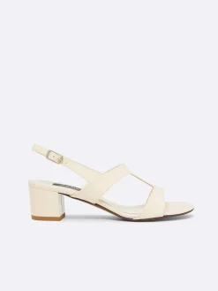 Nude Patent Leather Sandals-Carel Shop