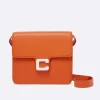 Orange Leather Bag-Carel Fashion