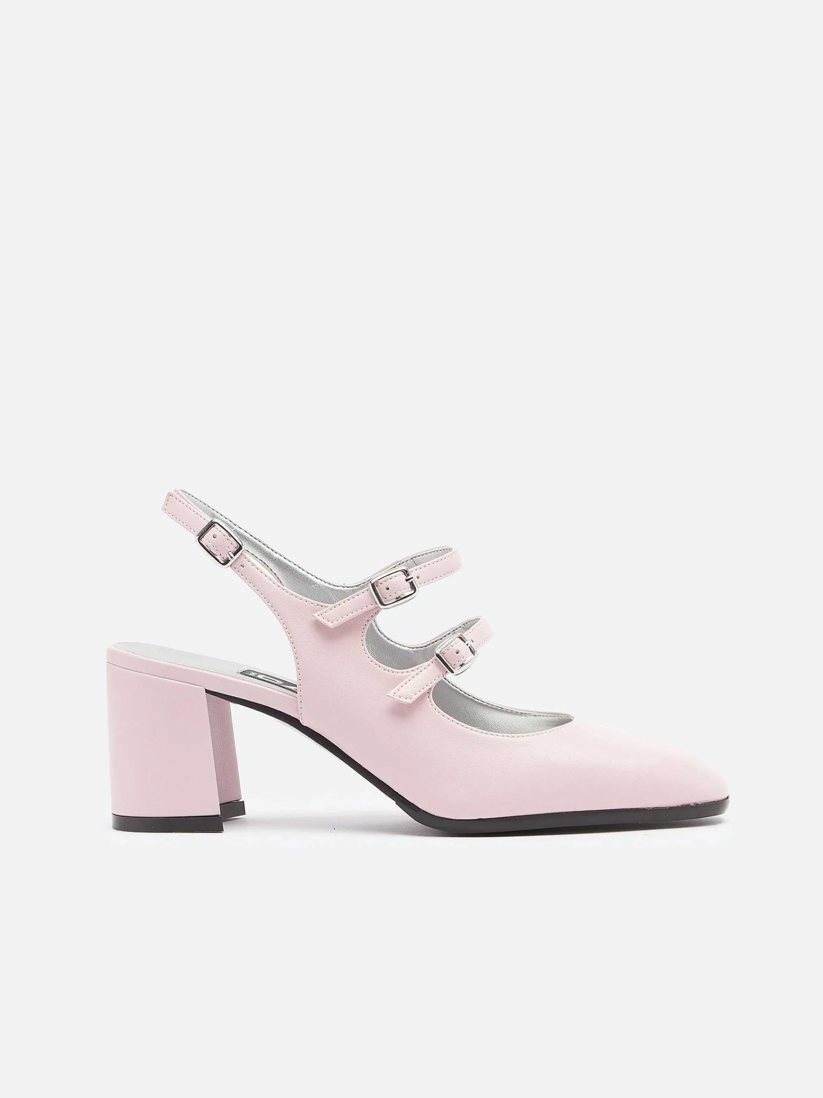 Pink Appleskin Slingback Mary Janes-Carel Sale