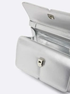 Silver Appleskin Handbag-Carel Online
