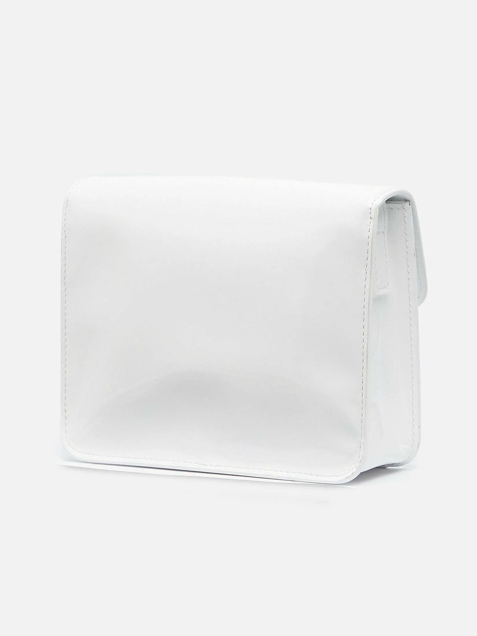 White Patent Leather Bag-Carel Cheap